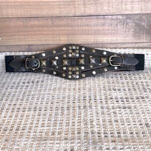 Statement Belt Double Buckle Size Medium